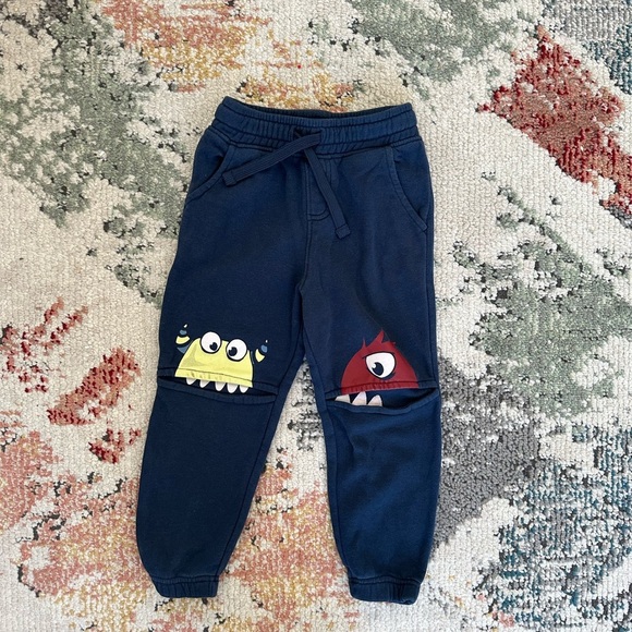 365 Kids from Garanimals Boys sz 4 Monster Jogger Pants - Picture 3 of 8